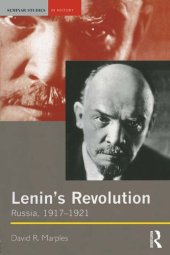 book Lenin's Revolution: Russia, 1917-1921