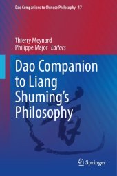 book Dao Companion to Liang Shuming’s Philosophy