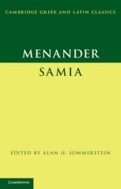 book Menander: Samia (The Woman from Samos)