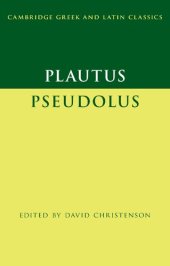 book Plautus: Pseudolus