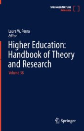 book Higher Education: Handbook of Theory and Research