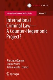 book International Criminal Law―A Counter-Hegemonic Project?