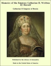 book Memoirs of the Empress Catherine II.