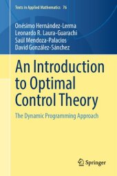 book An Introduction to Optimal Control Theory: The Dynamic Programming Approach