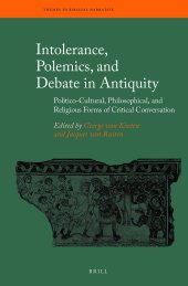 book Intolerance, Polemics, and Debate in Antiquity