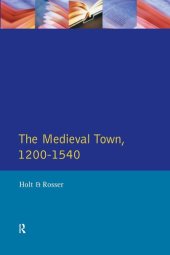 book The Medieval Town in England 1200-1540