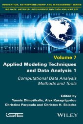 book Applied Modeling Techniques and Data Analysis 1: Computational Data Analysis Methods and Tools