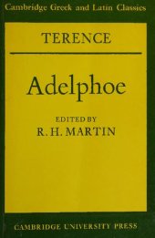 book Terence: Adelphoe