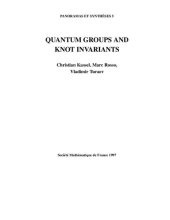 book Quantum Groups and Knot Invariants