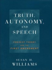 book Truth, Autonomy, and Speech: Feminist Theory and the First Amendment