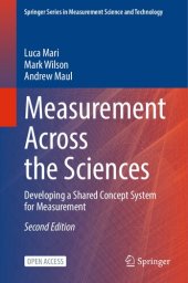 book Measurement Across the Sciences: Developing a Shared Concept System for Measurement