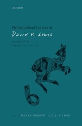 book Philosophical Letters of David K. Lewis, Volume 2: Mind, Language, Epistemology