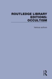 book Routledge Library Editions: Occultism