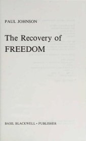 book Recovery of Freedom