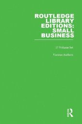 book Routledge Library Editions: Small Business, 17-Volume Set