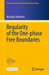 book Regularity of the One-phase Free Boundaries