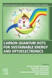 book Carbon Quantum Dots for Sustainable Energy and Optoelectronics