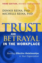 book Trust and Betrayal in the Workplace