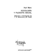 book Sociología y filosofía social