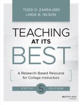 book Teaching at Its Best: A Research-Based Resource for College Instructors