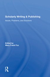 book Scholarly Writing And Publishing