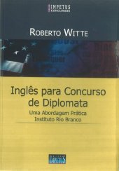 book Inglês Para Concurso de Diplomata: uma abordagem prática Instituto Rio Branco