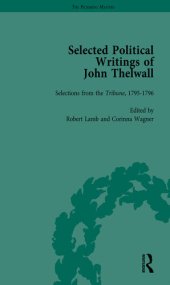 book Selected Political Writings of John Thelwall Vol 2