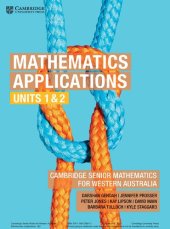 book Cambridge Mathematics Applications Units 1&2 for Western Australia