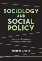 book Sociology and Social Policy