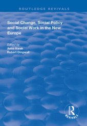 book Social Change, Social Policy and Social Work in the New Europe