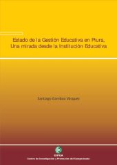 book Estado de la gestión educativa en Piura: una mirada desde la Institución Educativa