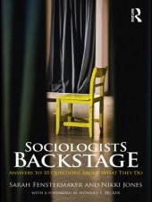 book Sociologists Backstage