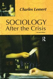 book Sociology After the Crisis