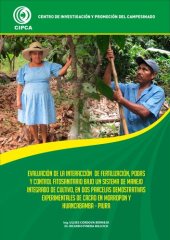 book control fitosanitario bajo un sistema de manejo de cultivo, en dos parcelas demostrativas experimentales de cacao en Morropón y Huancabamba - Piura