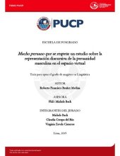 book Macho peruano que se respeta: un estudio sobre la representación discursiva de la peruanidad masculina en el espacio virtual