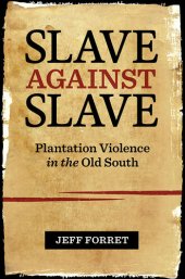 book Slave Against Slave: Plantation Violence in the Old South