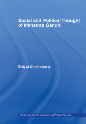 book Social and Political Thought of Mahatma Gandhi