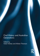 book Oral History and Australian Generations