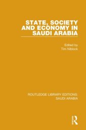 book State, Society and Economy in Saudi Arabia (RLE Saudi Arabia)