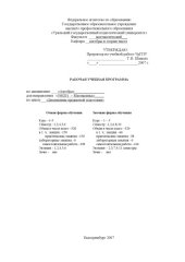 book Алгебра: Рабочая учебная программа дисциплины для направления ''540201 - Математика''