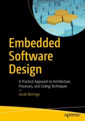 book Embedded Software Design: A Practical Approach to Architecture, Processes, and Coding Techniques