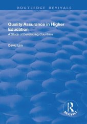 book Quality Assurance in Higher Education: A Study of Developing Countries