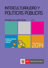 book Interculturalidad y políticas públicas