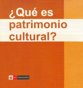 book ¿Qué es patrimonio cultural?