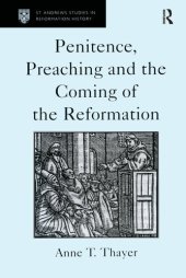 book Penitence, Preaching and the Coming of the Reformation