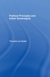 book Political Principles and Indian Sovereignty