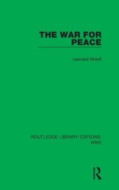 book The War for Peace