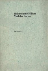 book Holomorphic Hilbert Modular Forms