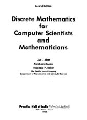 book Discrete mathematics for computer scientists and mathematicians