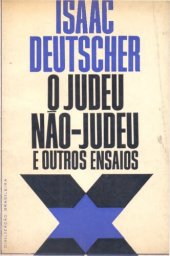 book O Judeu Não-judeu E Outros Ensaios